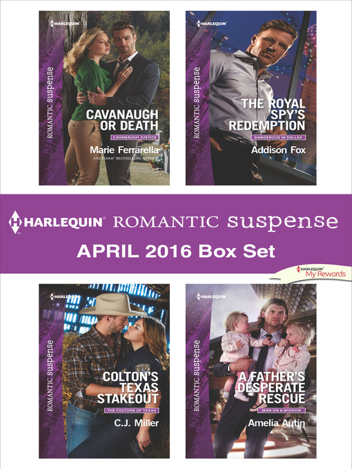 Title details for Harlequin Romantic Suspense April 2016 Box Set by Marie Ferrarella - Available